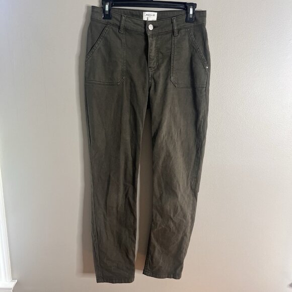 Maison 123 Paris Size F38 Army Green Chino Jeans Skinny